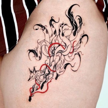 Тату кицуне