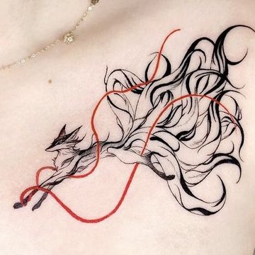 Тату кицуне