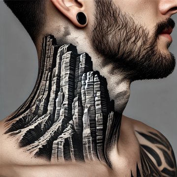 тату скалы значение эскиз