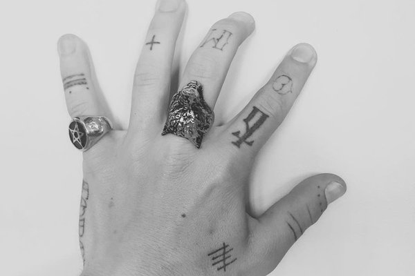 Микита Горюк, татуювання