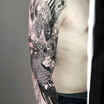 Тату рукав чоловічий