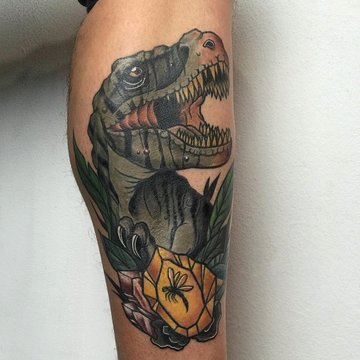 Татуировки на ногу для мужчин