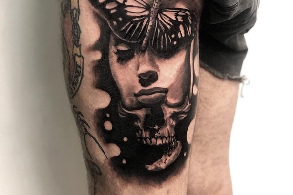 Татуировки на ногу для мужчин