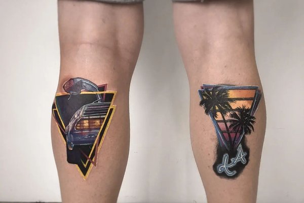 Татуировки на ногу для мужчин