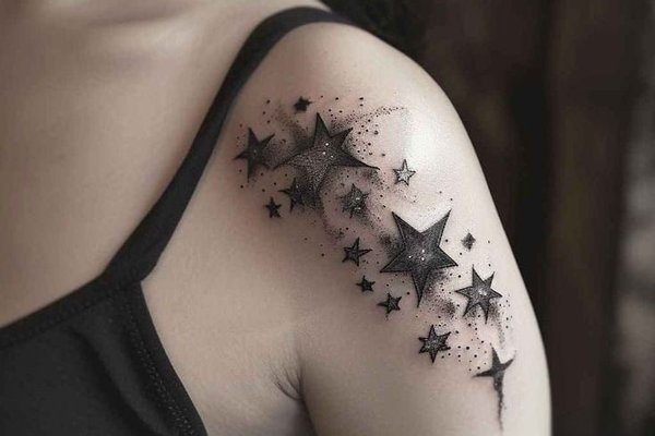 Тату эскизы звезды