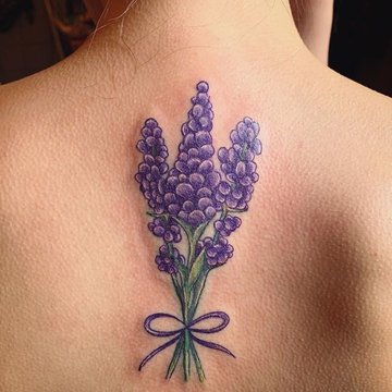 тату з лавандою