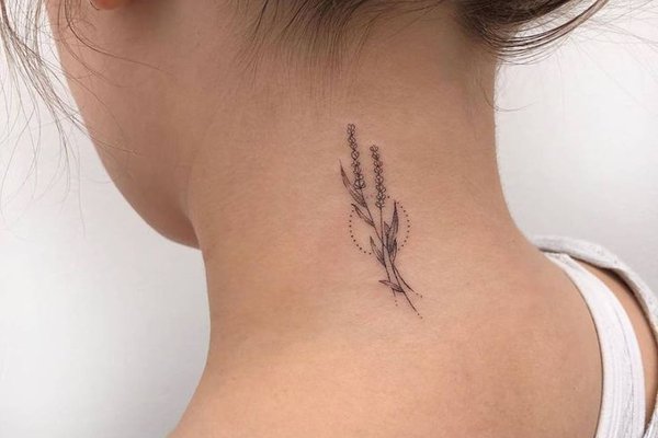 тату з лавандою