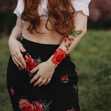 петриківський розпис тату