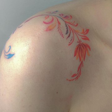 петриковская роспись тату