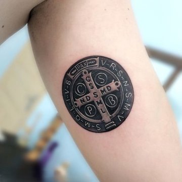 Тату-ескіз монета