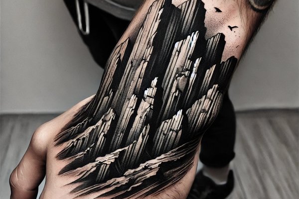 тату скалы значение эскиз