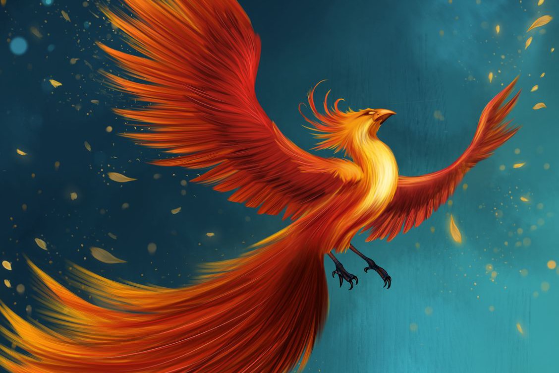 Тату эскизы Жар-птица