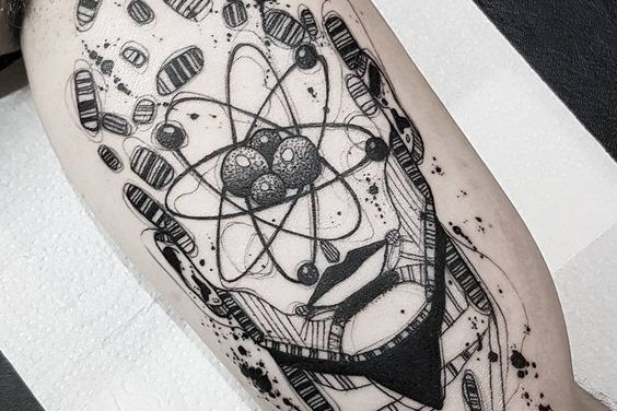 Киберпанк тату