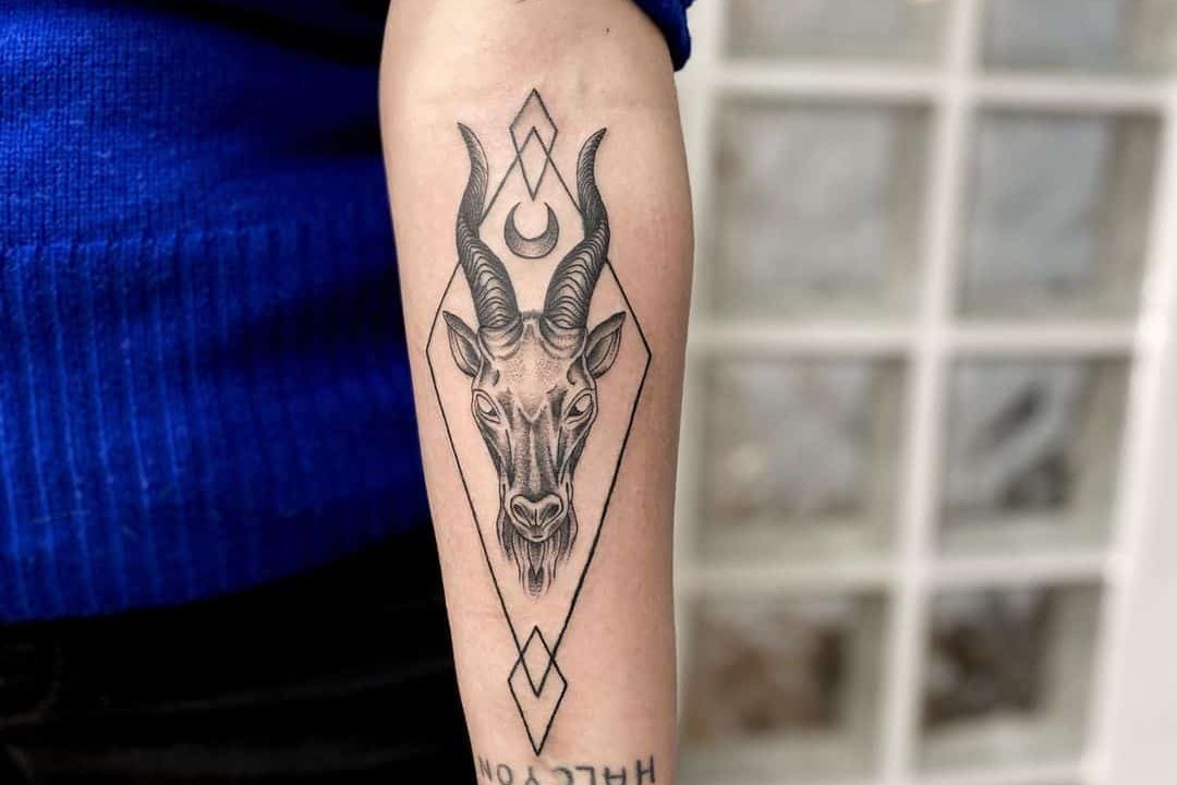 тату знак Зодиака Козерог