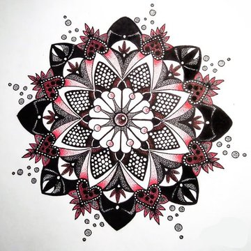 Тату эскизы дотворк