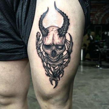 Готические татуировки