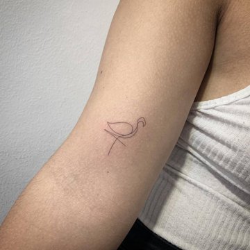 Тату-ескізи "Фламінго"