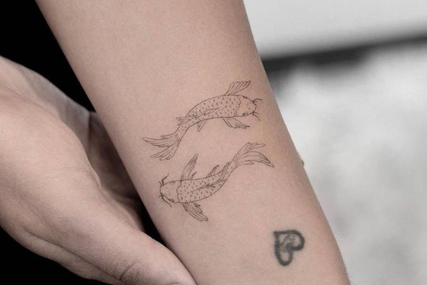 Тату-ескіз "Риба"