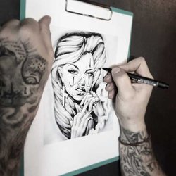 Як створюється авторський ескіз татуювання
