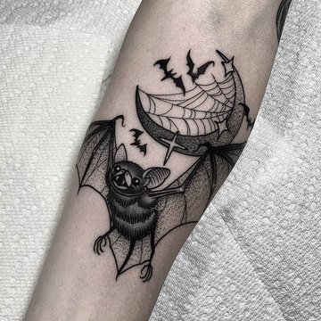 Тату-ескізи кажани