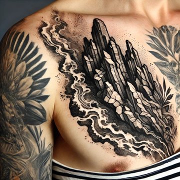 тату скалы значение эскиз