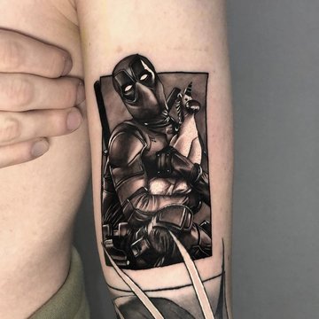 Тату в стилі Марвел