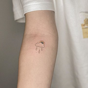 Тату ескізи хмари