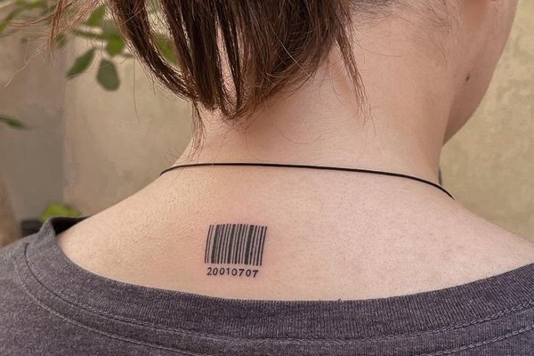 Тату-ескізи "Штрих-код"