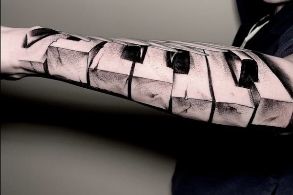 Музыкальные тату