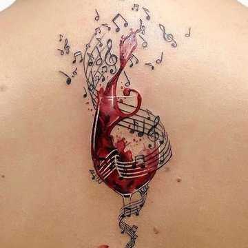 Музыкальные тату