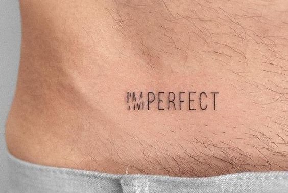 Мужские тату на животе