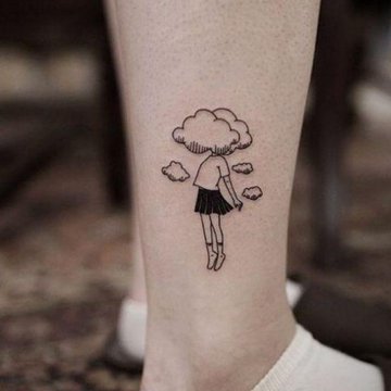 Тату ескізи хмари