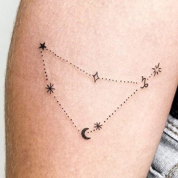 Тату эскизы созвездие