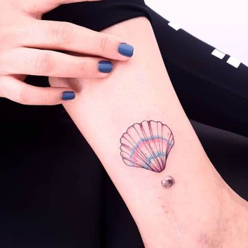 Тату ескізи перлина