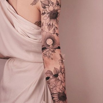 Пэчворк татуировки