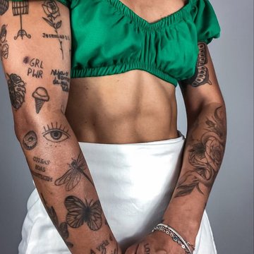 Пэчворк татуировки