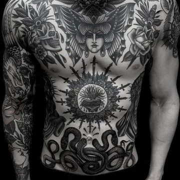 Печворк татуювання