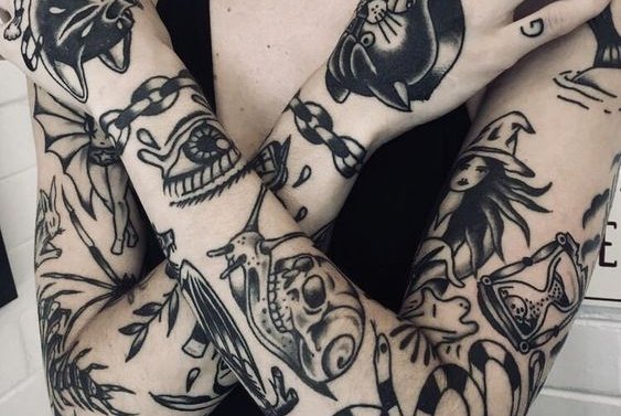 Печворк  татуювання