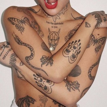 Пэчворк татуировки