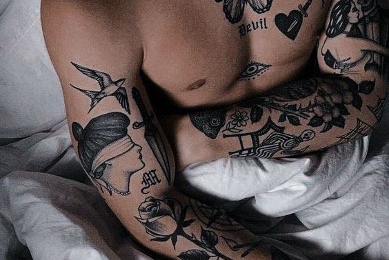 Печворк татуювання