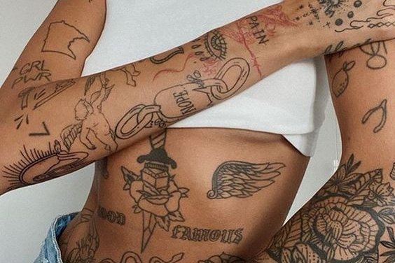 Пэчворк татуировки