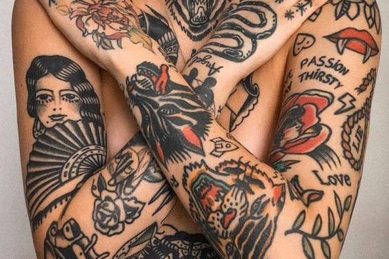 Пэчворк татуировки