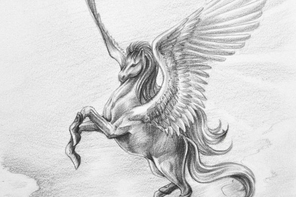 татуировка пегас