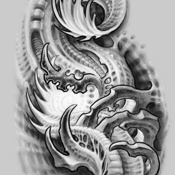 Тату-ескізи "органіка"