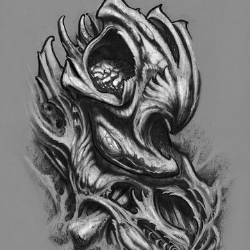 Тату-ескізи "органіка"