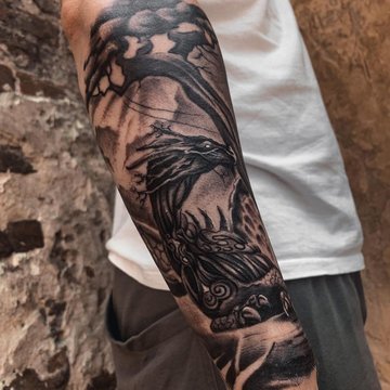 Татуювання для чоловіків на передпліччі