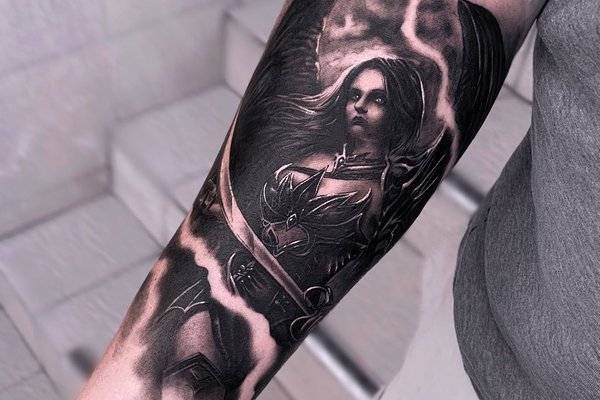 Татуювання для чоловіків на передпліччі