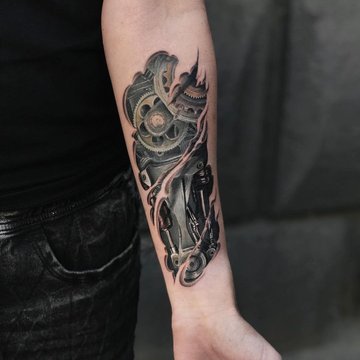 Татуювання для чоловіків на передпліччі