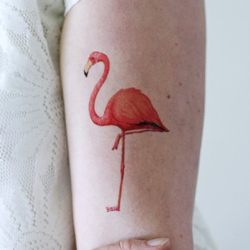 Тату-ескізи "Фламінго"