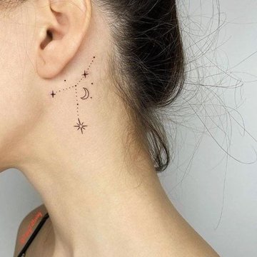 тату знак Зодіаку Рак